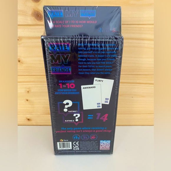 RATE My Friends The Ultimate Reveal Party Game After Dark Edition Included NEW - Picture 2 of 5